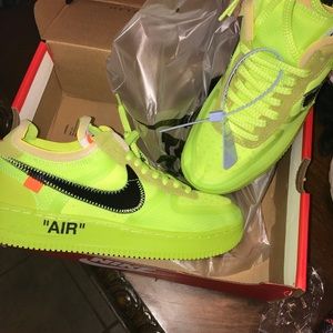 Off White Green Forces